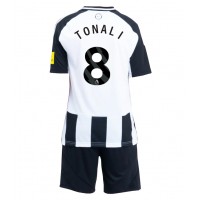 Newcastle United Sandro Tonali #8 Fotballklær Hjemmedraktsett Barn 2024-25 Kortermet (+ korte bukser)